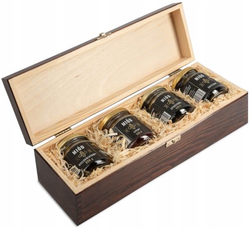  GESCHENKSET HONIG IN EINER BOX MIT GRAVUR