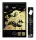  EUROPA SCRATCH MAP schwarz und gold