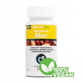   Better You Multiple Vita-Min für Männer - Hochwertige Multivitamin-Kapseln