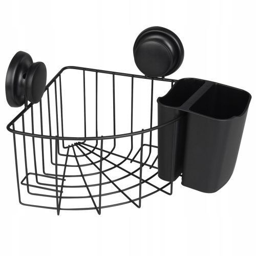 Yoka Home Gavi CH.GAVI-PP-KN-BLK Badezimmerregal, schwarz