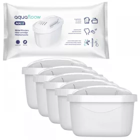  Filtereinsatz für die AquaFlow Maxi-Kanne, 5 Stk.