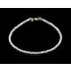  Natürliches MONDSTEIN-Armband, 2 mm Kugeln