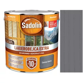  Sadolin Lösemittellasur 2,5 l Dunkelgrau