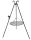  Gartengrill Dreibein 210 cm Edelstahlrost 80 cm