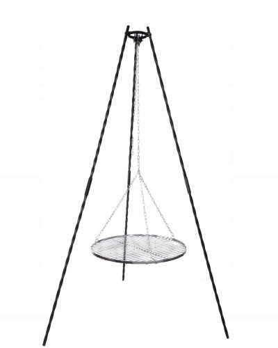  Garten-Dreibeingrill 190 cm + Gitter 70 Chrom