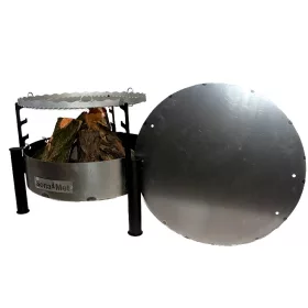  XL-KAMIN + VERSTELLBARER ROST + S10-ABDECKUNG