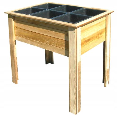  Balkonkasten 84,5 x 59,5 cm Holz