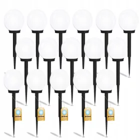  Lumiled Solarlampe, weiß, 34 cm, 16 Stk.