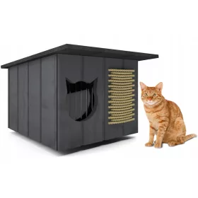  Chill Katzenhaus, mehrfarbig, quadratisch, 56 cm x 47 cm