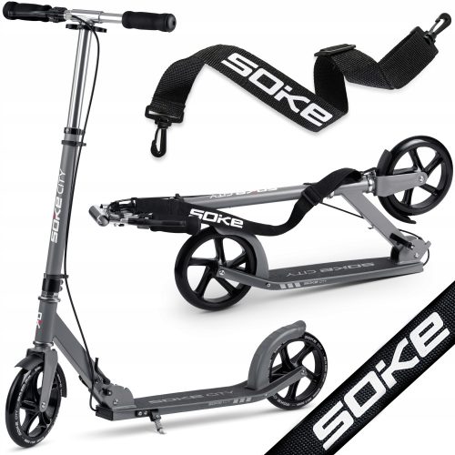  Zweirädriger Roller Soke 1606 Weiß