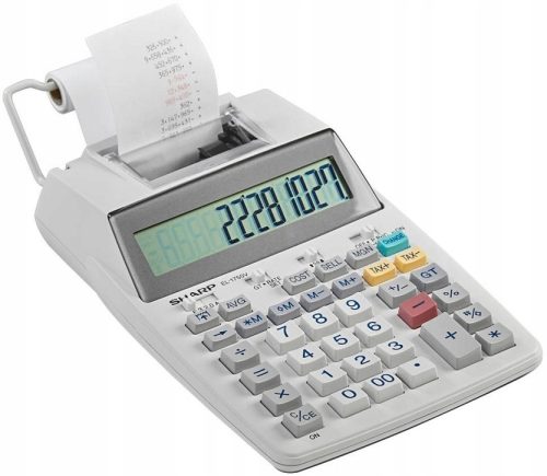  Bürorechner mit Sharp EL 1607-Drucker