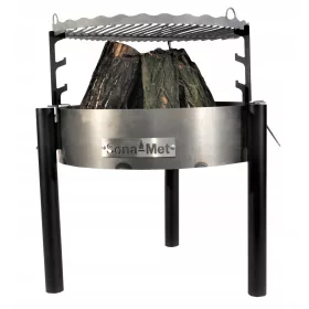 HOHER GARTENKAMIN XL VERSTELLBARER ROST S55