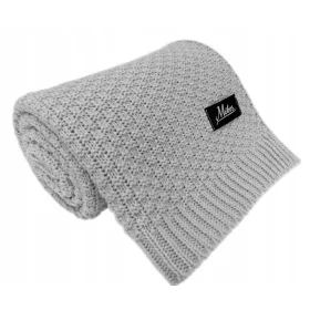  Mikos Decke 80 x 100 cm grau