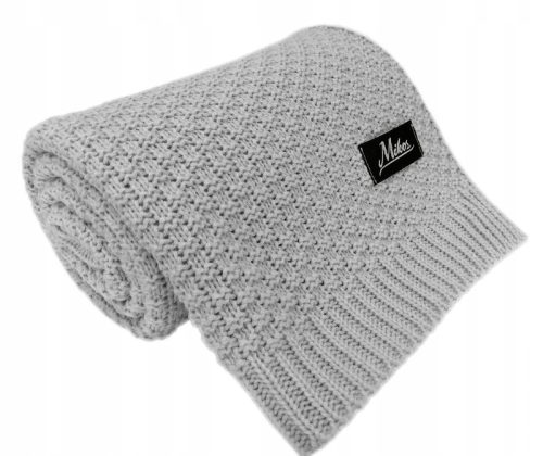  Mikos Decke 80 x 100 cm grau