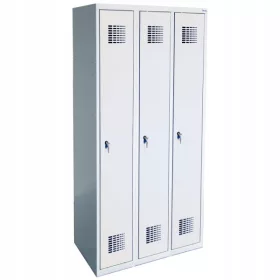 Dreitüriger Arbeitsschutzschrank Malow, 180 cm x 90 cm