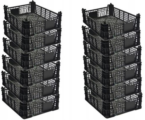 26 Stück KUNSTSTOFFBOX CASI BASKET 40X30X12