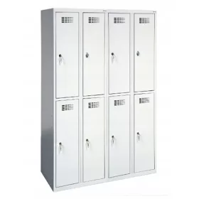 Arbeitsschutzschrank, Malow, mehr Türen, 180 cm x 120 cm
