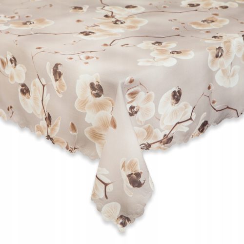 Tischdecke Piko Orchidea schmutzabweisende Tischdecke braun 130x180 cm