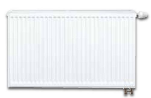 Stahlplattenheizkörper Termoteknik 918 W weiß 800 x 600 x 58 mm - Anschluss unten