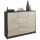  Mobene Moderne Kommode 110 x 35 x 85 cm Wenge matt