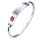  MEDIZINISCHES BANGLA-Armband mit Ihrer GRAVUR
