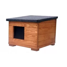  Gummikatzenhaus, mehrfarbig, rechteckig, 54 cm x 46 cm