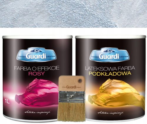 Strukturelle Acryl-Wandfarbe Francesco Guardi Collezione 1 l grau seidig seidenmatt