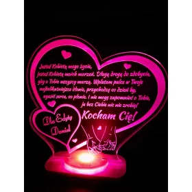  Frauentag, personalisierte LED-Statuette