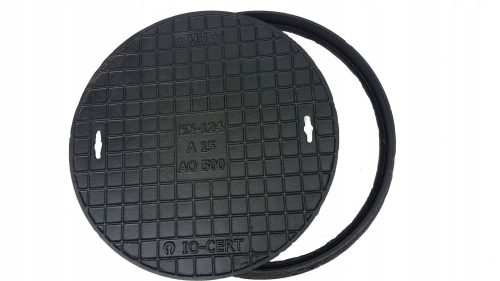 AO OP 50 cm Gusseisenschacht deckt die Klärgrube ab