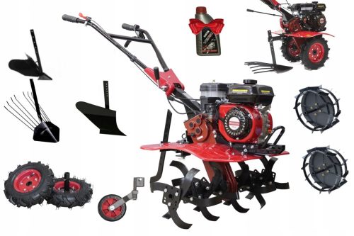 Motorhacken. Hortmasz Bodenfräse 100 cm 4000 W 7 PS + 6 weitere Produkte