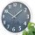  ModernClock-Wanduhr, Weiß, Grautöne, 30 cm