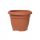  Prosperplast-Blumentopf, 50 cm x 50 x 39 cm, Durchmesser 50 cm, Kunststoff in Braun- und Beigetönen