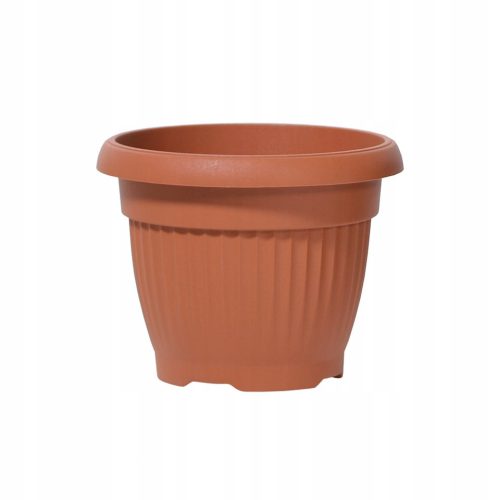  Prosperplast-Blumentopf, 50 cm x 50 x 39 cm, Durchmesser 50 cm, Kunststoff in Braun- und Beigetönen