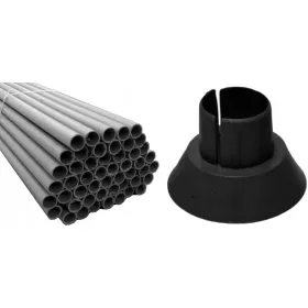 SCHALUNGSROHR-ABSTANDSHALTER 22 50 m WIDERSTANDSKEGEL