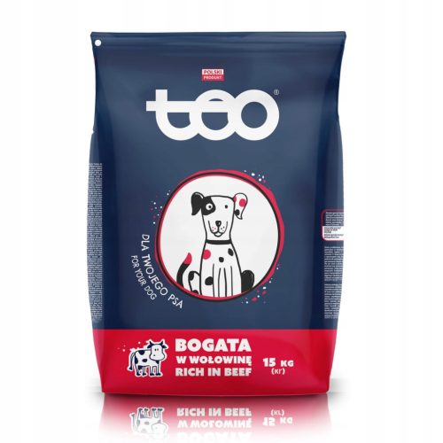  TEO Trockenhund reich an Rindfleisch 15 kg