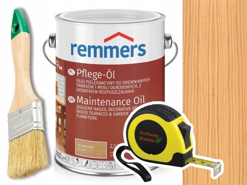 Remmers Pflege-Ol Öl für Terrassen und Möbel, farblos, 2,5l