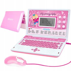  Kinderplay Lernlaptop rosa 120 Optionen