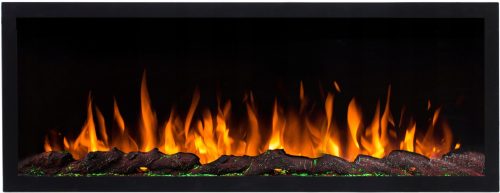Einbaukamin ohne Heizfunktion, elektrisch Classic Fire, schwarz, 11 W, 115 x 42 x 12,8 cm
