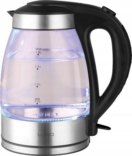  Lund 68172 Wasserkocher 2200 W 1,8 l transparent