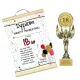  Statuette und Diplom als Geschenk zum 18. Geburtstag