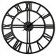 Uhr für zu Hause FLEXISTYLE Wanduhr schwarz 60cm
