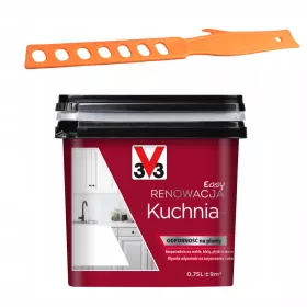  Acrylfarbe für Möbel, für Fliesen V33 0,75 l Seidenweiß