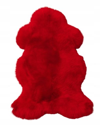 Leder für den Boden und Lederteppiche für das Wohnzimmer Natürliches Schaffell 110 cm, mehrfarbig