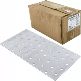 Perforierte Stahlplatte für Befestigungstechniken 20x10 cm