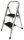 Eurogold Leiter 2,5 m Aluminium bis 150 kg