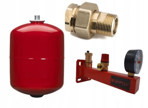  Membran-Ausdehnungsgefäß-Set, 24 l, CO-Sicherheitsgruppe