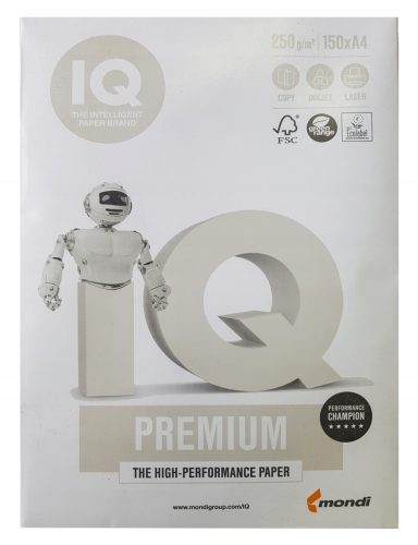  IQ-Büropapier, A4-Format, 250g, 150 Blatt
