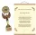  Statuette und Diplomgeschenk zum 50. Hochzeitstag