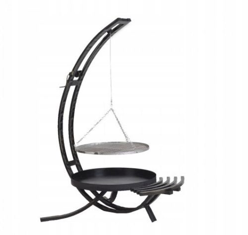  Metallgrill, Lagerfeuer, hängender Dreibein-Kamin