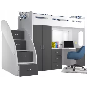  Eurotel Zuzia Plus Etagenbett 130 x 259 cm